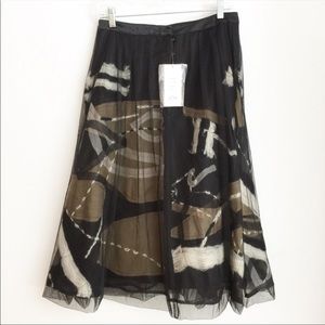 NWT Stunning Teri Jon Tulle Skirt
